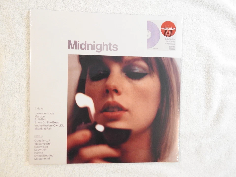 Taylor Swift–Midnights- Republic Records 2445790081 2022 Lavender-Made in FR.