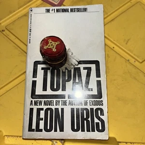 Vintage paperback Topaz Leon Uris 1968 - Picture 1 of 10