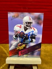 1995 Superior Pix Autographs #25 Joey Galloway /4000 Autograph
