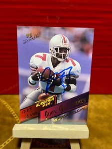 1995 Superior Pix Autographs #25 Joey Galloway /4000 Autograph