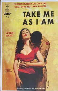 Take Me as I Am 11x17 Pulp Novel Poster Print GI’s Army - Picture 1 of 1
