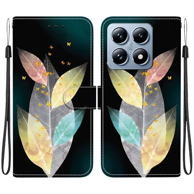 Flower Butterfly Bear Cat Wallet Cover Case For Xiaomi 10T 11T 12T Pro 10 Pro - Image 1 of 4