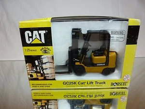 NORSCOT 55056 CATERPILLAR CAT GC25K LIFT TRUCK - MUSTARD 1:50 - GOOD IN BOX - Bild 1 von 7