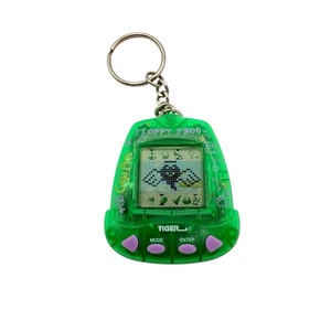 Vintage 1997 Tiger Giga Virtual Pet Floppy Frog verde testato e funzionante - Foto 1 di 3