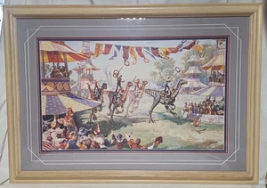 Ringriders di James Gurney litografia firmata e numerata - incorniciata 423/2500 - Foto 1 di 7