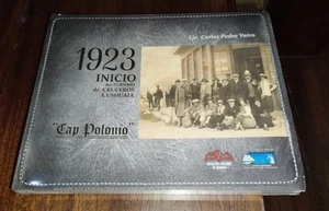 Libro de inicio de turismo de cruceros 1923 CAP POLONIO ALEMANIA HAMBURG SUD HSDG sellado - Imagen 1 de 23