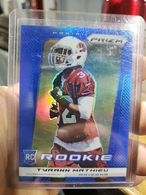 2013 Prizm Blur 折射器新秀 Tyrann Mathieu 亚利桑那红雀队 — 第 1/2 张图片