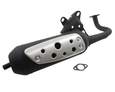 Auspuff TECNIGAS Silent Pro Black ATU EXPLORER Cracker Race GT CPI KEEWAY E2 - Bild 1 von 3