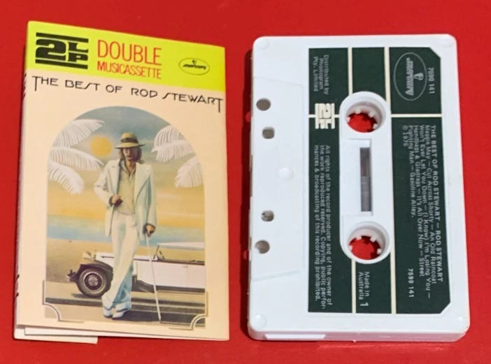 ROD STEWART The Best Of Rod Stewart Cassette Tape Very Good+ Condition - Image 1 of 1