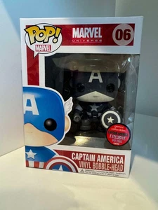 GEMINI CAPTAIN AMERICA #06 Pop! Vinyl - 240 PCS LIMITED EDITION + POP PROTECTOR - Picture 1 of 6