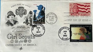 HNLP Hideaki Nakano AC 1199 4691 Pfadfinder 3556 Mentoring Kind 3 x FDC - Bild 1 von 1