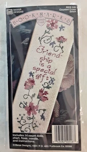 A TRUE FRIEND IS THE GREATEST OF ALL BLESSINGS Cross Stitch Bookmark Kit (H) - Picture 1 of 2