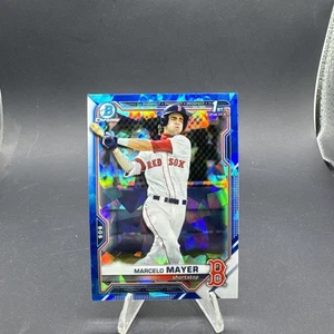 2021 Bowman Draft Chrome Sapphire Marcelo Mayer 1st #BDC-174 Boston Red Sox - Bild 1 von 7