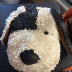 Head Case Plush Dog 24 CD DVD Pocket Sleeve Holder Zipper Vintage - Picture 1 of 4