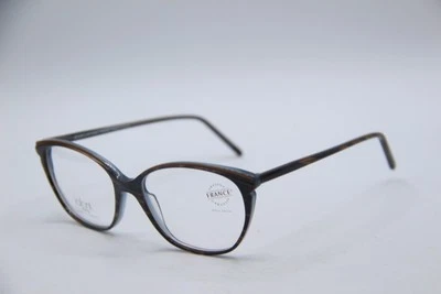 НОВЫЙ JEAN LAFONTINDEPENDENTANTE 2052 КОРИЧНЕВЫЙ ЧЕРНЫЙ ПОДЛИННЫЙ ОПРАВЫ ОЧКИ 54-16 - Изображение 1 из 4