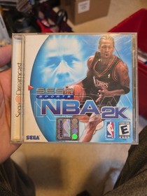 NBA 2K (Sega Dreamcast) White Label CIB COMPLETE & TESTED