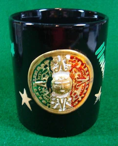 Souvenir Tasse Mexiko schwarz keine Herstellerspuren einige Gebrauchsspuren am Design         - Bild 1 von 4