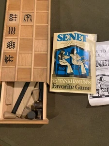 Juego favorito de Tutankamón egipcio Senet completo - Imagen 1 de 8