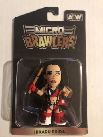 Hikaru Shida Micro Brawler AEW Wave 1 Cover
