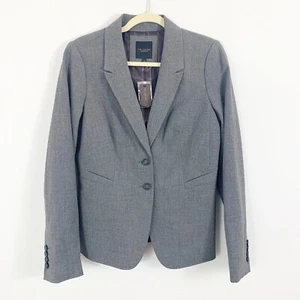 NEU The Limited Collection Blazer Gr. 8 grau Nadelstreifen Futter Arbeit Karriere - Bild 1 von 7