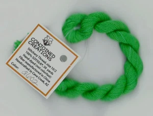 Silk Hand-Dyed Thread 30 Yd Conjoined Creations Green 2602 Cross Stitch - Picture 1 of 1