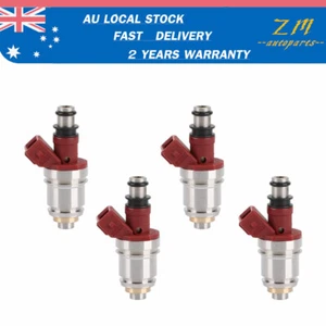 4x Fuel Injector For Nissan Navara D21 D22 2.4L Patrol Y60 4.2L 1991-1999 JS21-1 - Picture 1 of 6