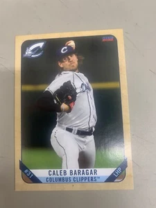 Caleb Baragar Card 2023 Columbus Clippers Team Card - Picture 1 of 1