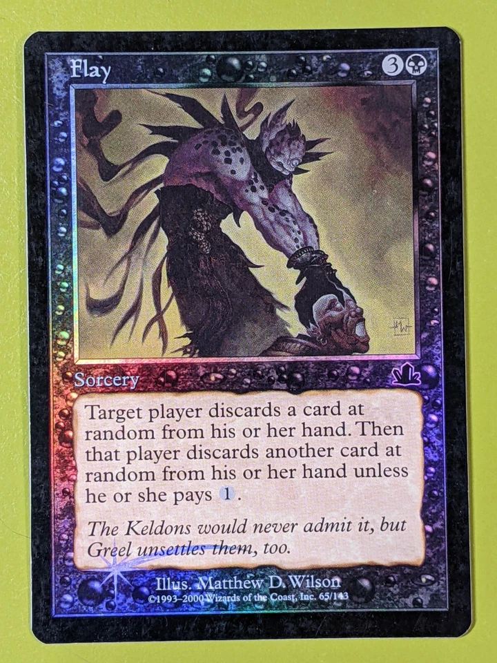 FOIL Flay x1 Prophecy 1x Magic the Gathering MTG - Image 1 of 1