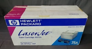 NOWY uszczelniony wkład z tonerem Nib HP OEM LaserJet 92275A IIP Plus IIIP 75A nieużywany - Zdjęcie 1 z 3
