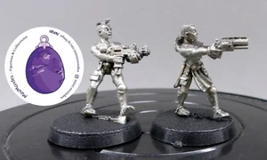Warhammer 40k, Necromunda, Escher, Oop, Metal, Juve, Kid, Punk, Autopistole, Uzi - Bild 1 von 2