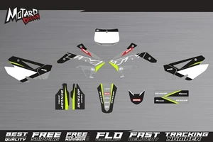 Graphics kit for TM Racing MX 4 Stroke 2008-2011 2012 2013 2014 FLUO/NEON Decals - Picture 1 of 6