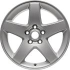 Wheel For 2009-2010 Dodge Challenger 17X7 Alloy 5 Spoke 5-115Mm Painted Silver