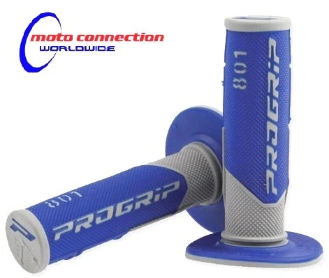  EMPUÑADURAS PRO GRIP 801 MX AZUL para YAMAHA WR250F WR426F WR450F 1998 - 2022  Foto 1 de 1