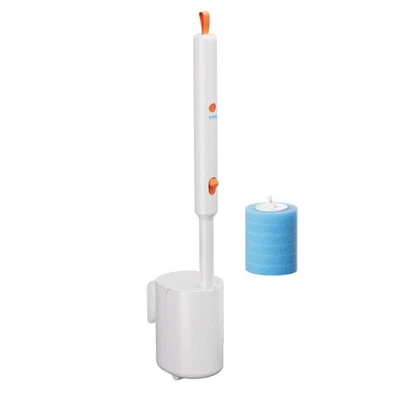 Cepillo de inodoro eléctrico montado en la pared giratorio de 360 grados para el hogar Foto 1 de 4