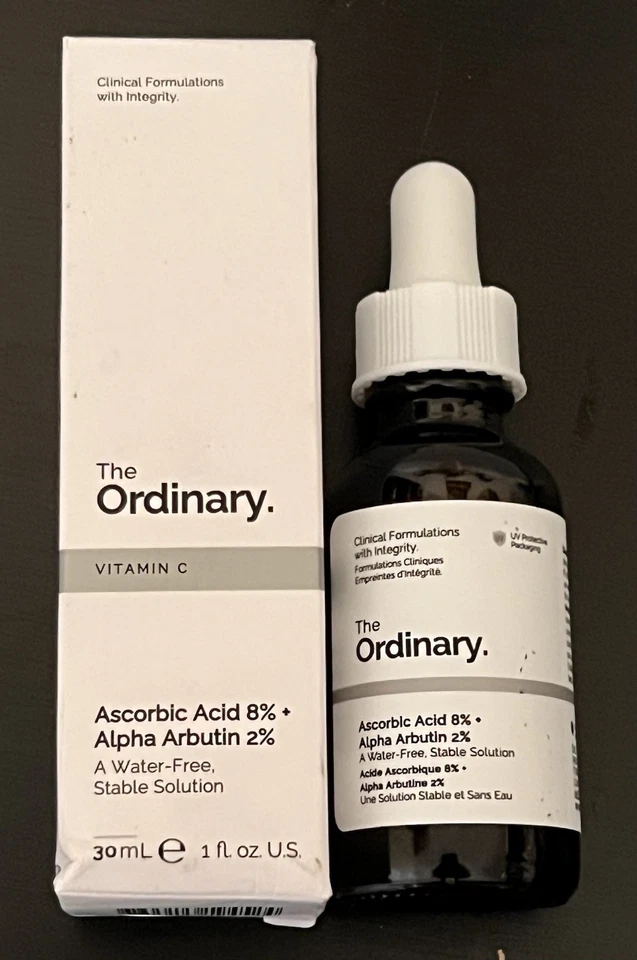 The Ordinary Vitamin C Serum Ácido Ascórbico 8% Alfa Arbutina 2% 1 oz Frete Grátis - Imagem 1 de 1