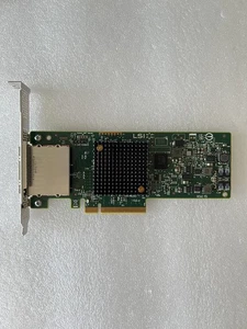 LSI SAS9207-8e 8-Port PCIe IT Mode 9207-8e SAS 6Gb/s External HBA RAID Card - Afbeelding 1 van 5