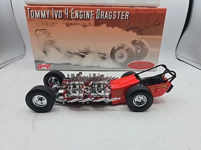 De colección GMP Tommy Ivo 4 Motor Dragster 1:18 Diecast Modelo Coche Valvoline SIN DVD Foto 1 de 4