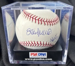 Stan Musial Autographed OML Baseball "HOF 69" Inscription PSA Graded 8.5 - Picture 1 of 7