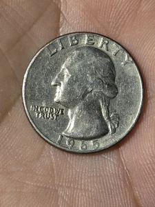 1965 DDO DDR no mint mark Filled Letters Multiple Errors Washington Quarter - Picture 1 of 21