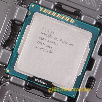 Original Intel Core i7-3770K 3.5 GHz Quad Core SR0PL  LGA 1155 8MB Processor CPU - Image 1 of 4