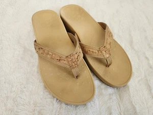 Vionic Women's, High Tide Platform Sandal Cork 11 M Preowned - Picture 1 of 5