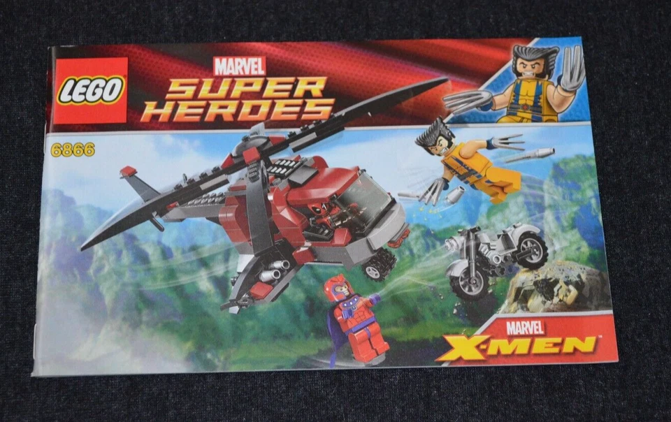 6866 LIBRO DE INSTRUCCIONES SOLO para Set # 6866 ~ Lego ~ Foto 1 de 1