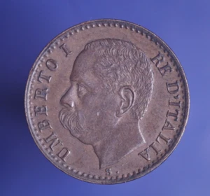 1895 R Italy One Centesimo KM# 30 Uncirculated - Picture 1 of 2
