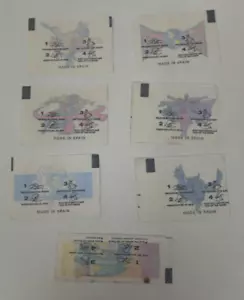Vintage 1990's X-Men Gum Tattoo Lot Beast, Magneto, Iceman, Jubilee, Fing Fang Foom - Bild 1 von 9