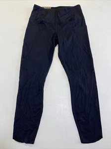 Womens Active Pocket Legging Size Medium Black Stretch Members Mark Perforated - Picture 1 of 11