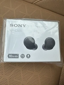 Sony WF-C500 Truly Wireless In-Ear Bluetooth Headphones - Black - Picture 1 of 1