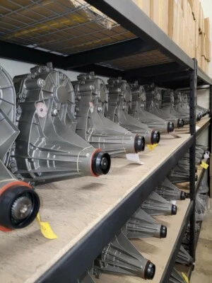 263XHD transfer case 01 to 07 Duramax 6.6L and 8.1L New H/D Aluminum Rear Case - Image 1 of 4