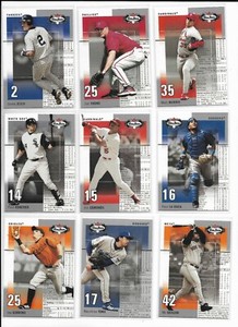 2003 Fleer Box Score PICK-A-CARD Jeter Thome Ichiro Konerko Delgado Alou Vaughn 