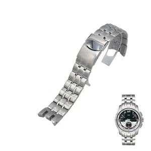 Pulsera de reloj de acero color plata 22 mm para Swatch Irony retrógrado YRS406G - Imagen 1 de 7