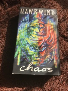 Hawkwind Live Preston England 1986 Chaos Tour VHS Brock Cherry Red Magnu - Imagen 1 de 8